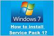 ﻿Windows 7 Service Pack Windows 7 Service Pack 1